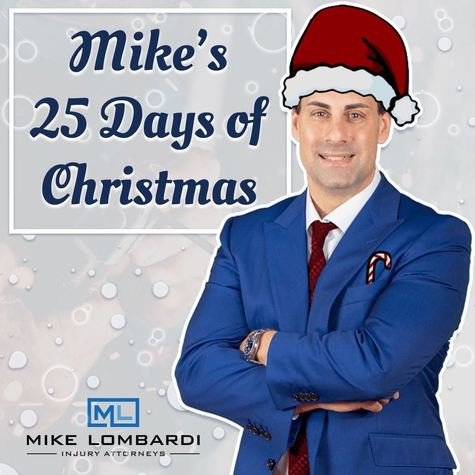 Mike Lombardi Injury Attorneys 25 Days of Giving